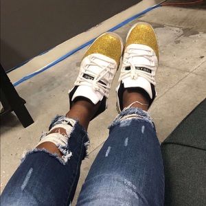 Glitter custom Jordan 11 lows